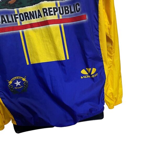 Vintage Voler California Nevada Republic 2000 Champion Windbreaker Jacket Sz M - Picture 7 of 15